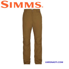 Штаны Simms Bugstopper Superlight Pant Driftwood размер 36W